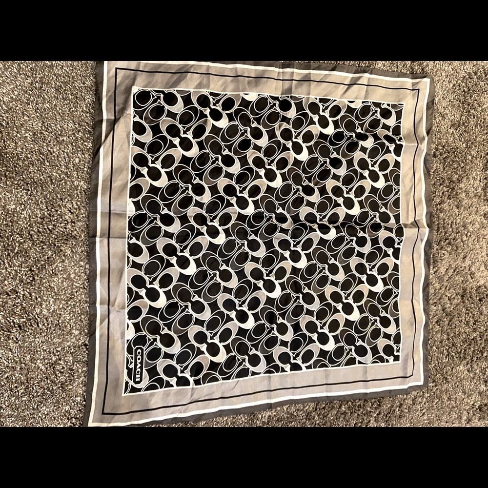 Coach Square Scarf